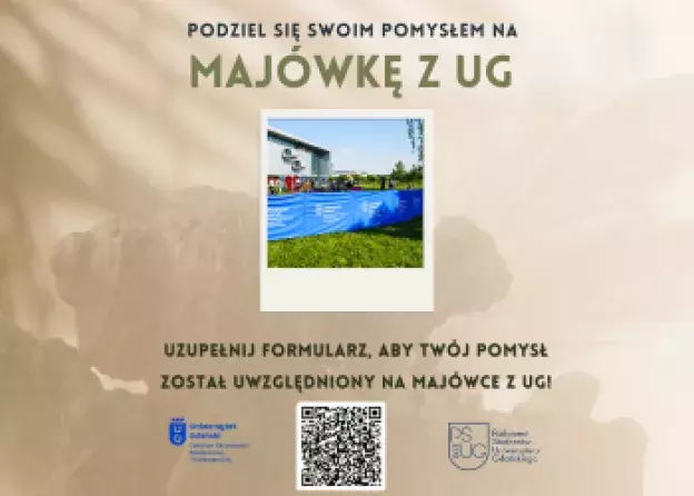 Majówka UG 24 maja - czekamy na Wasze pomysły do 6 maja!