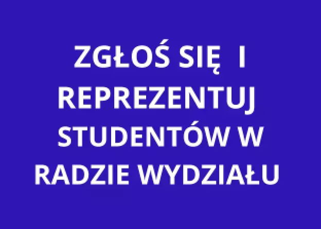 Ogłoszenie o przyjmowaniu zgłoszeń studenckich kandydatur do Rady Wydziału Nauk Społecznych UG na…