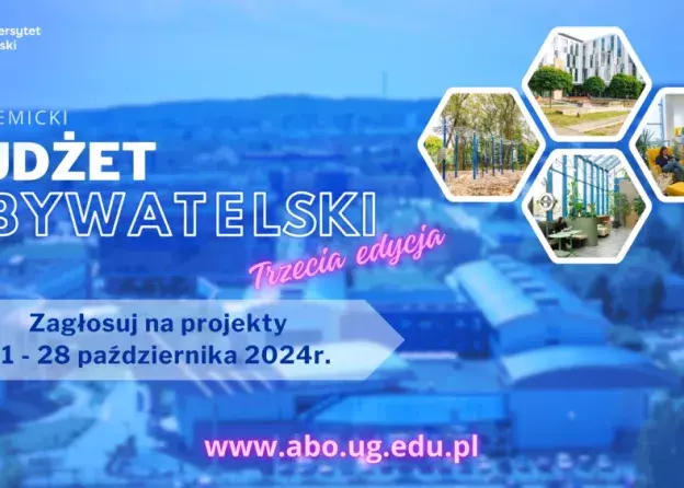 Trzecia edycja Akademickiego Budżetu Obywatelskiego Uniwersytetu Gdańskiego.