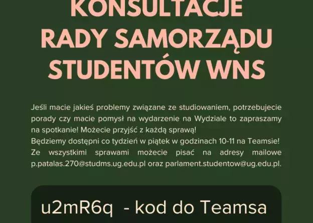 Spotkania z Radą Samorządu Studentów