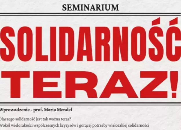Solidarność, teraz!