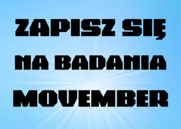 Zapisz się na darmowe badania w ramach akcji Movember