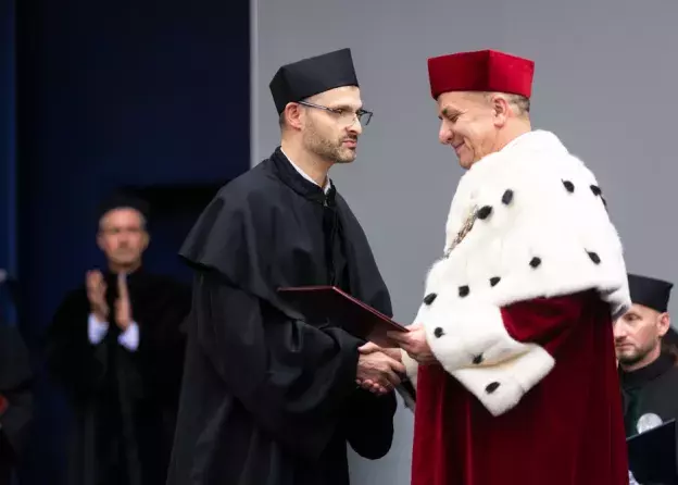 Uroczyste nadanie stopnia doktora habilitowanego dla Konrada Knocha