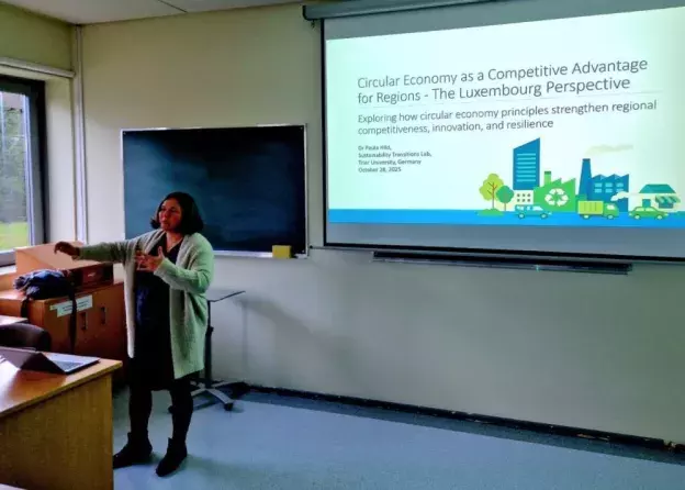 Wizyta dr Pauli Hild z Uniwersytetu w Trewirze