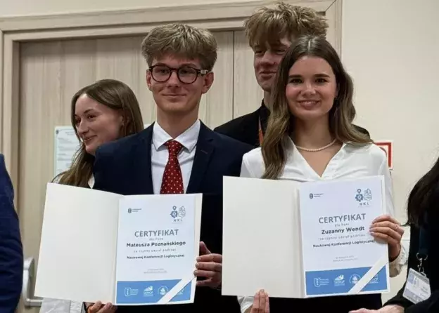 Udział studentów w Naukowej Konferencji Logistycznej