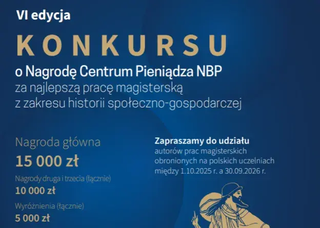VI edycja Konkursu o Nagrodę Centrum Pieniądza…