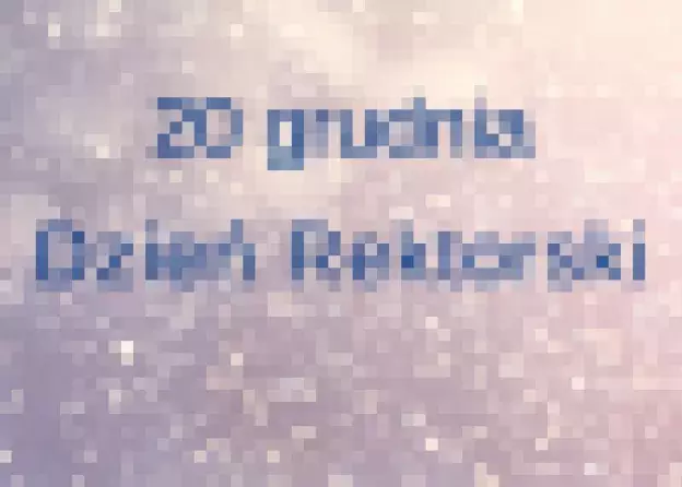 20 grudnia dniem rektorskim na UG