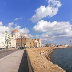Kadyks promenada nad morzem
