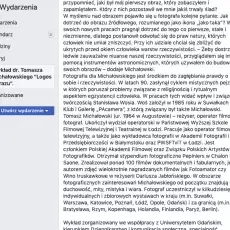 Rozmowy o fotografii spotkanie z dr.Tomkiem Michałowskim - Muzeum Narodowe w Gdańsku 10.04.2019