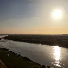 panorama z widokiem na Wisłeę