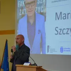 Zapowiedź wystąpienia Mariusza Szczygła