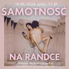 plakat "Samotność na randce"