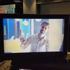 Wizyta w Warszawie - studio TVN