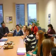 Naukowcy z Rosyjskiego Uniwersytetu Przyjaźni Narodów w Moskwie gościli w Instytucie Pedagogiki w ramach Programu Erasmus+
